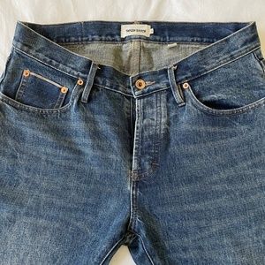 Taylor Stitch Jeans in Slim Fit and 12-month wash Organic Selvedge 31